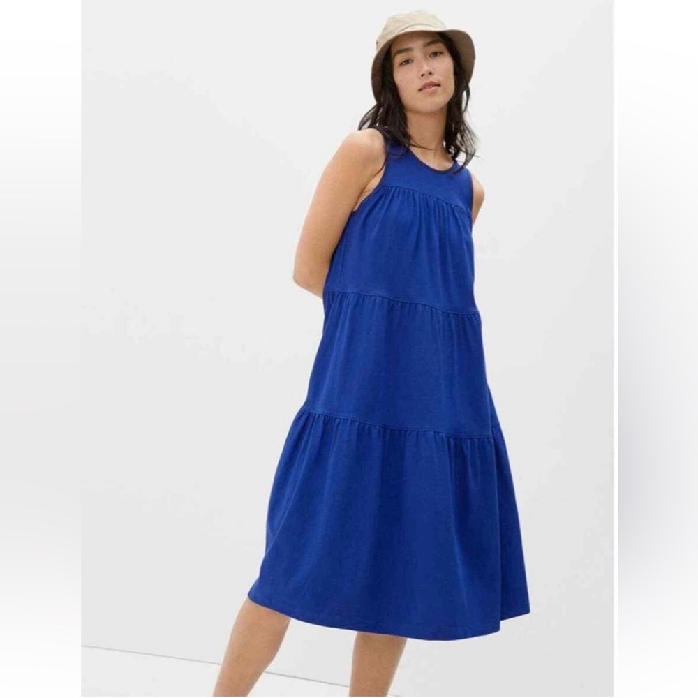 Everlane Women's Blue Midi Dress